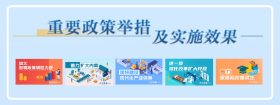 重要政策舉措及實施效果